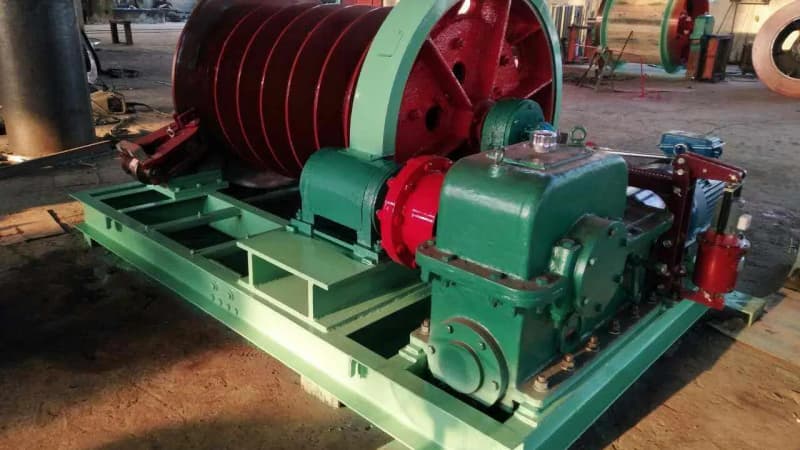 10T Max Capacity JK Winch Peru Dam Construction Project