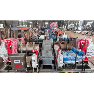 4T JK Electric Winch Chile Tunnel Construction Work