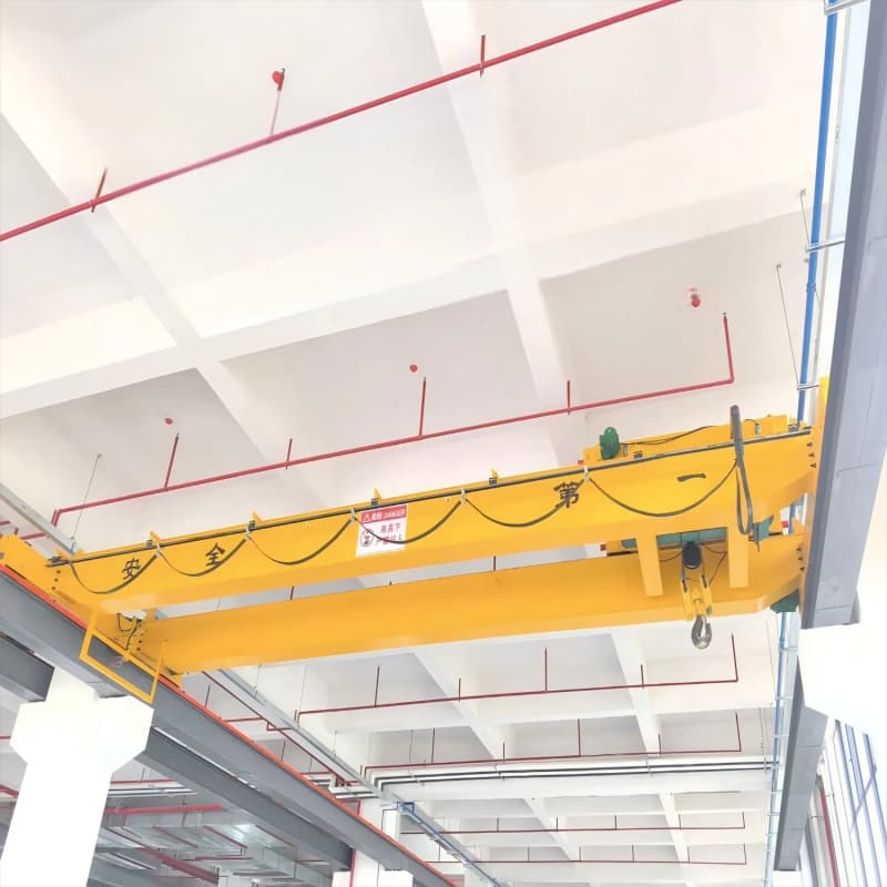 5T Double Girder Crane Chile Food Processing 14m Span 6m Height