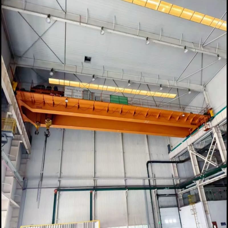 5T Double Girder Crane Chile Food Processing 14m Span 6m Height