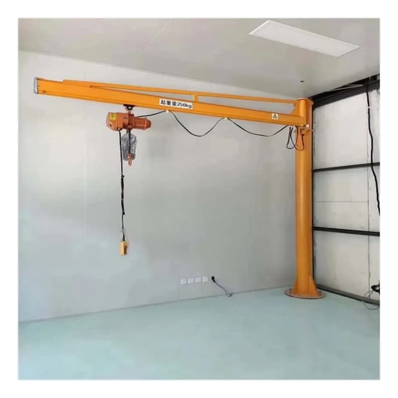 0.25T Compact Column Jib Crane Philippines Assembly Line 3m
