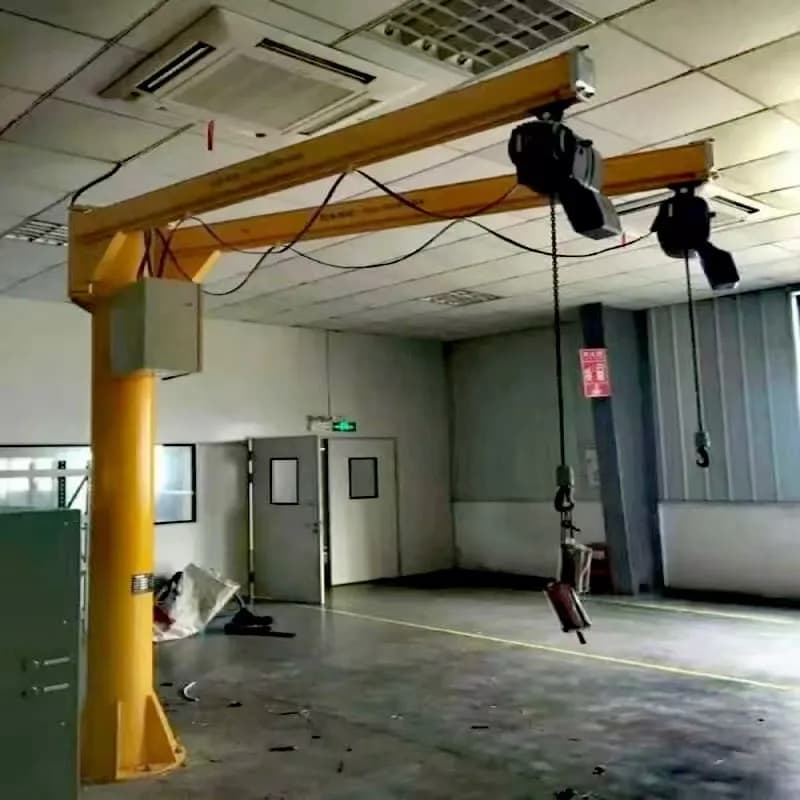 3T Industrial Jib Crane Malaysia Portside 7m Span 6m Height