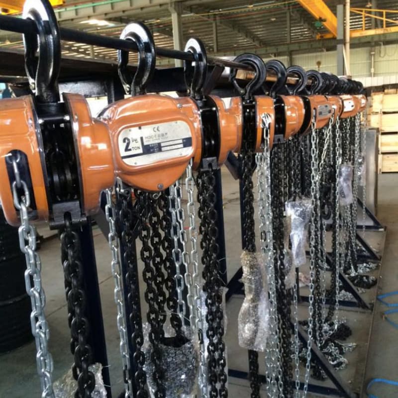 8 Ton Hand Operated Chain Hoist for Thailand Steel Mill
