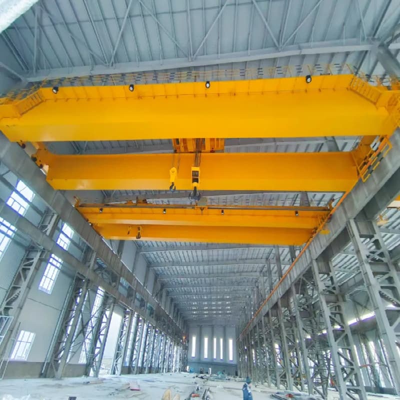10T Double-Girder Bridge Crane Thailand Auto Plant 18m Span 9m Lift