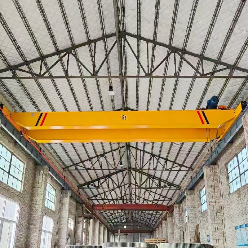 10T Double-Girder Bridge Crane Thailand Auto Plant 18m Span 9m Lift