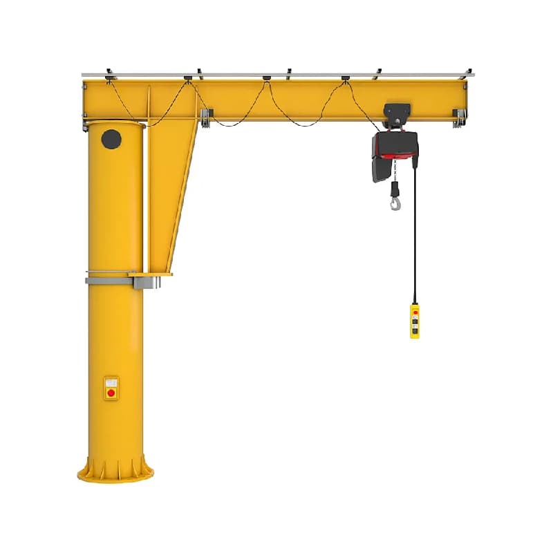 Vietnam Auto Repair 5 Ton Heavy Duty Pillar Jib Crane Floor Mounted
