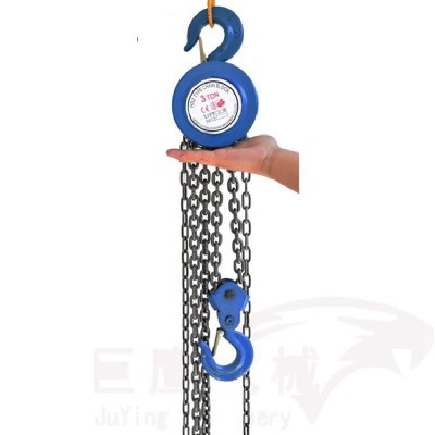 Thailand Warehouse 1 Ton HS Series Chain Hoist For Maintenance