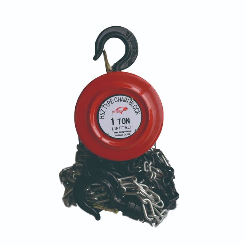 Thailand Warehouse 1 Ton HS Series Chain Hoist For Maintenance