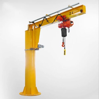 Philippines Assembly Line 0.5 Ton Jib Crane 180 Degree 4m Reach