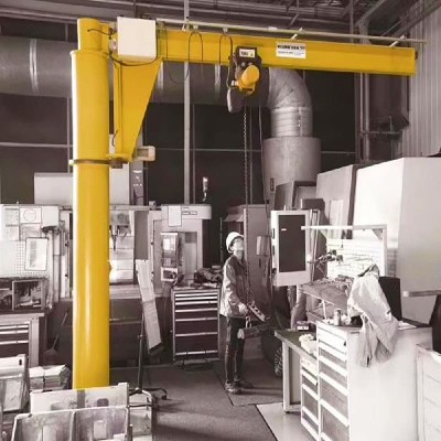 Vietnam Foundry 2 Ton Jib Crane 4.5m Lift Heat Resistant