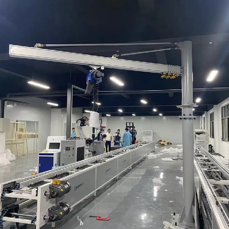 Vietnam Foundry 2 Ton Jib Crane 4.5m Lift Heat Resistant