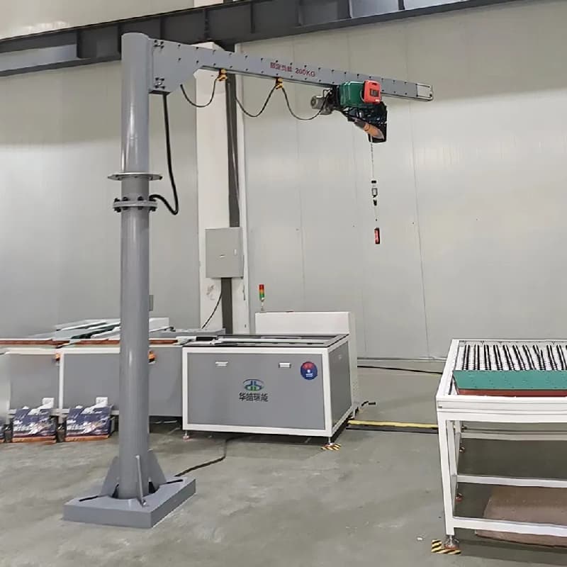 Vietnam Foundry 2 Ton Jib Crane 4.5m Lift Heat Resistant