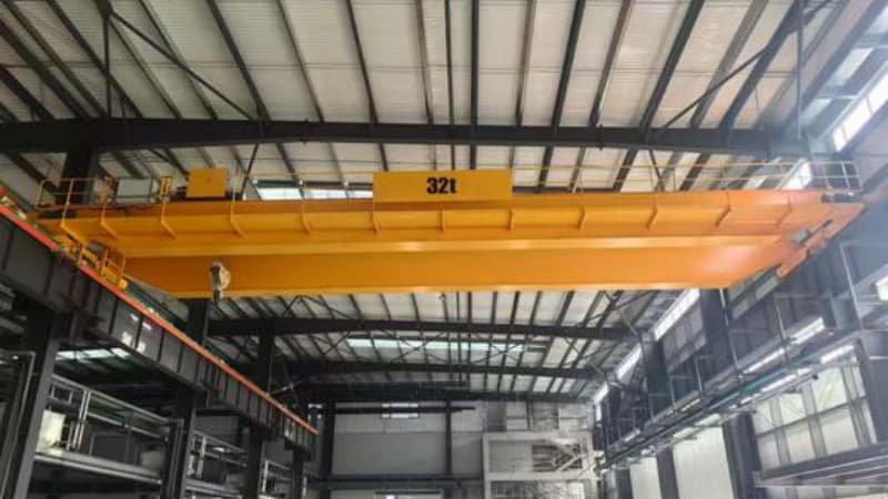 Vietnam Steel Mill 32T Double Girder Overhead Crane 25m Span
