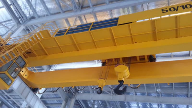 Vietnam Steel Mill 32T Double Girder Overhead Crane 25m Span