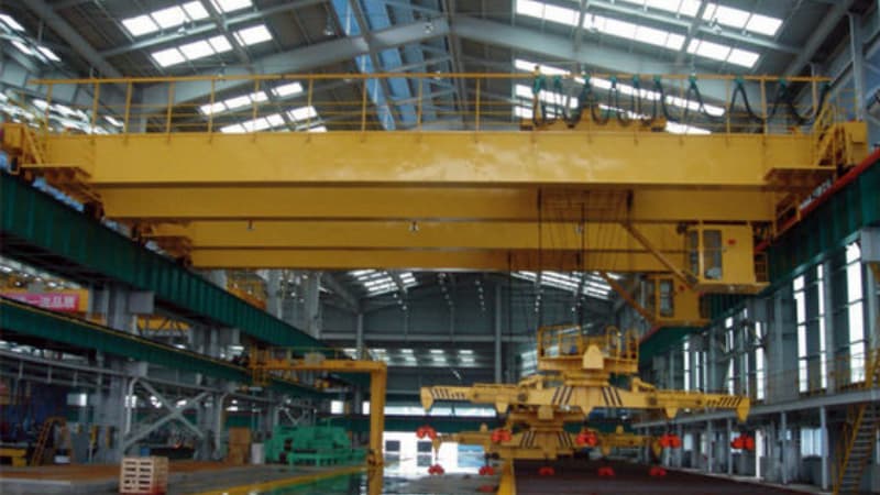 Vietnam Steel Mill 32T Double Girder Overhead Crane 25m Span