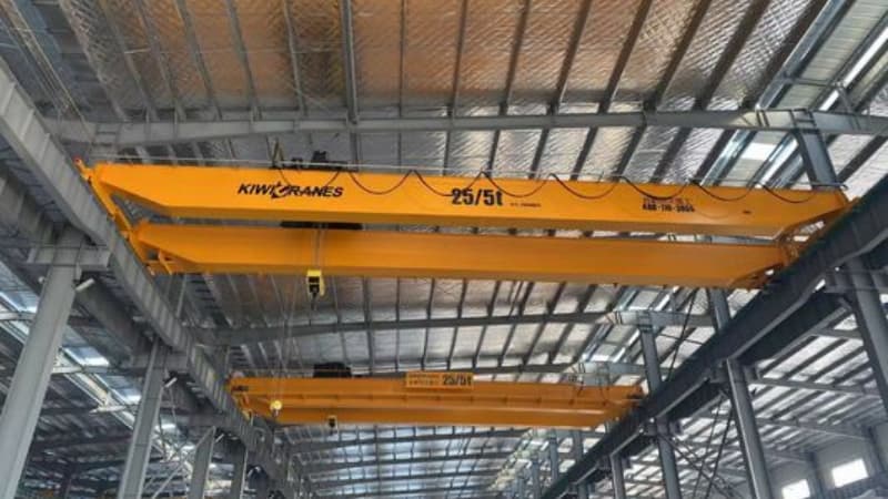 Vietnam Machinery Workshop 20T Overhead Crane 9m Lift Height