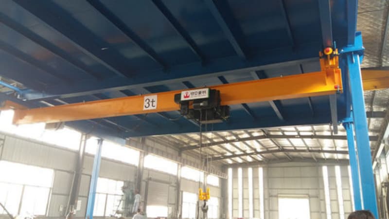 Thailand Paper Mill 4 Ton Wide Span Suspension Crane 15m