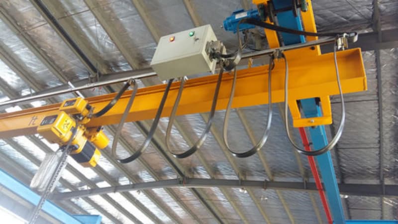 Singapore Airport Cargo 3 Ton Low Headroom Suspension Crane