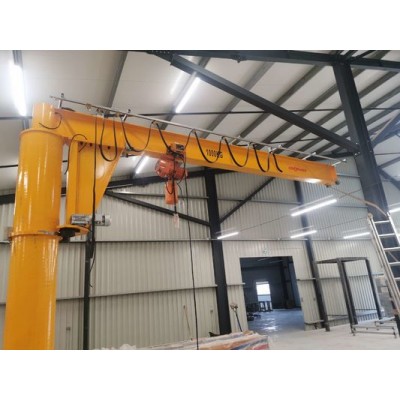 Thailand Warehouse 1 Ton Electric Column Jib Crane 6m Lift Height