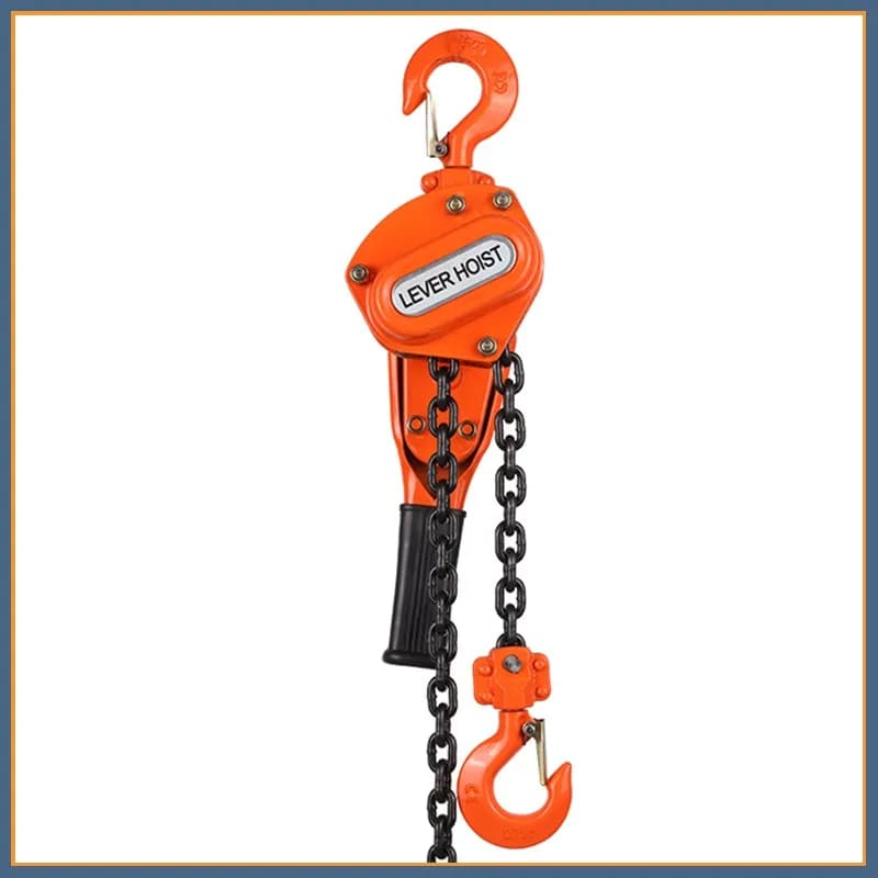 2 Ton Durable Lever Hoist with 4.5m Lift for Philippines Warehouse