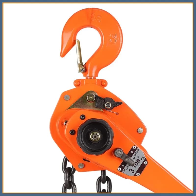 2 Ton Durable Lever Hoist with 4.5m Lift for Philippines Warehouse
