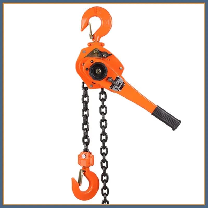 2 Ton Durable Lever Hoist with 4.5m Lift for Philippines Warehouse