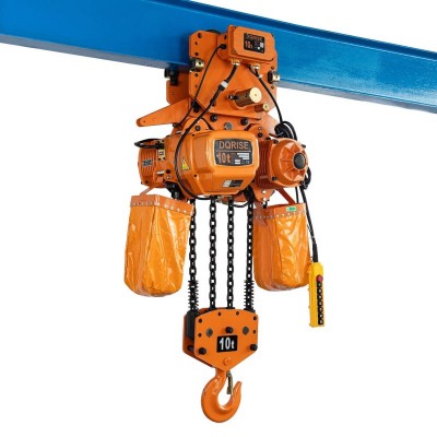 15 Ton Electric Chain Hoist with Geared Trolley for Indonesia Mining