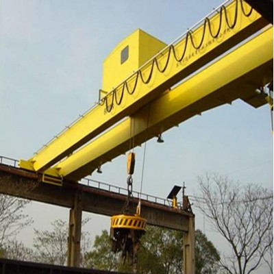 75 Ton High Speed Electromagnetic Overhead Crane for Manufacturing Lines