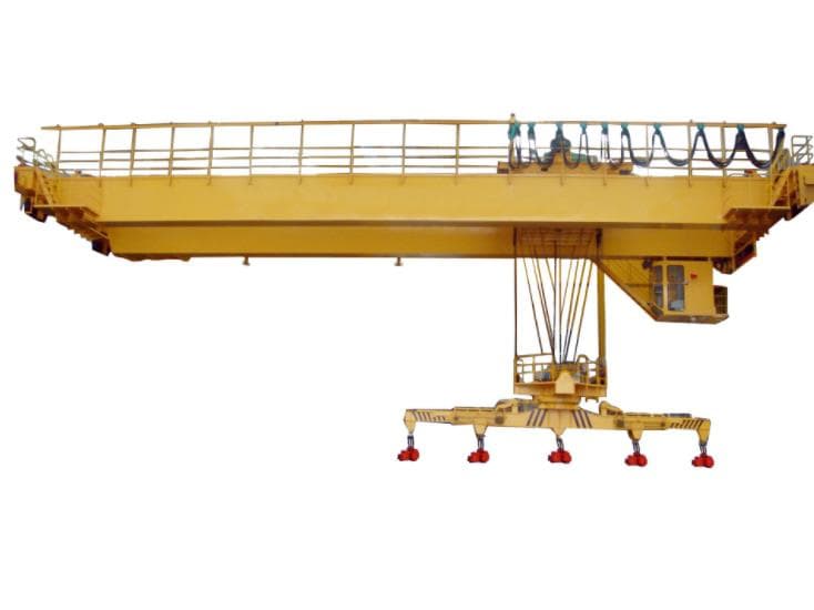 5 Ton Compact Electromagnetic Overhead Crane for Workshop Material Lifting