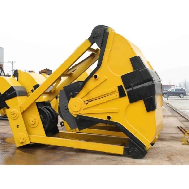 50 Ton Heavy Duty Double Girder Grab Bucket Crane for Scrap Yards