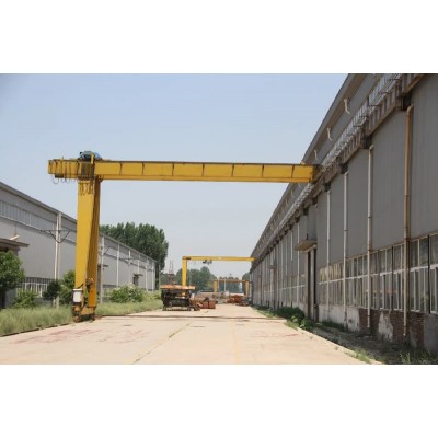 30 Ton Electric Single Girder Gantry Crane Outdoor Use 12m Lifting Height
