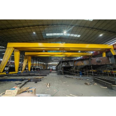 40 Ton Single Girder Gantry Crane with 15m Height for Port Logistics