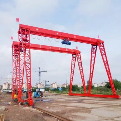15 Ton Heavy Duty Single Girder Gantry Crane for Warehouse Use