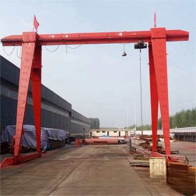 8m Span Single Girder Gantry Crane 10 Ton Capacity for Factories