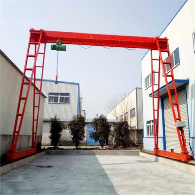 Electric 10 Ton Single Girder Crane Low Headroom Design for Plants