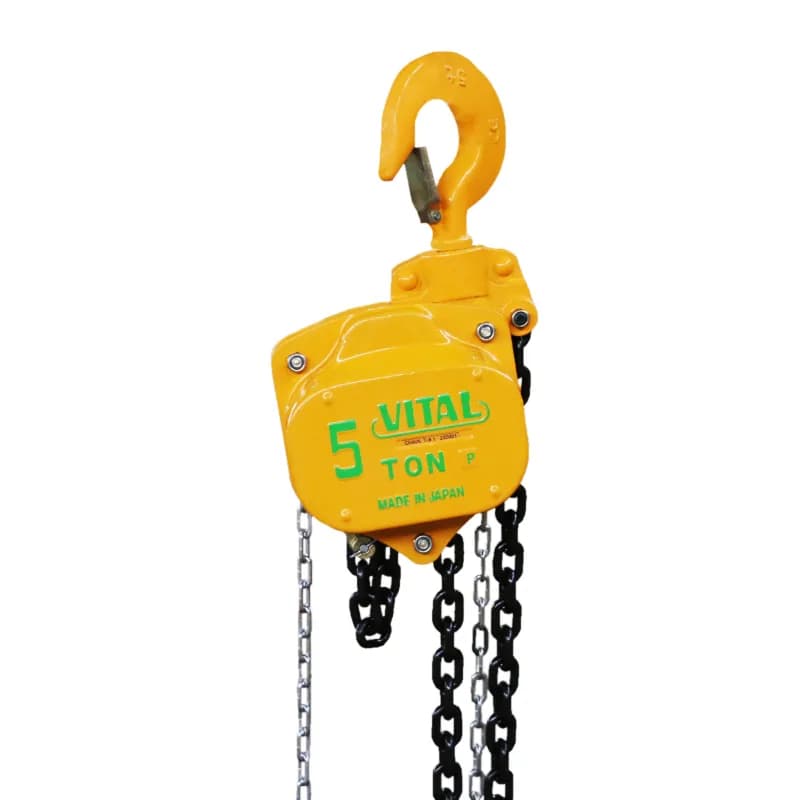 10 Ton Industrial Grade Chain Hoist Robust Lifting for Steel Fabrication