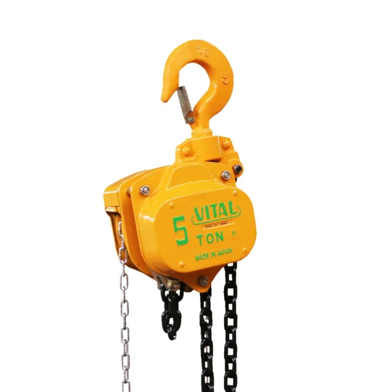3 Ton Safety Hook Chain Block Hoist for Secure Warehouse and Plant Lifting