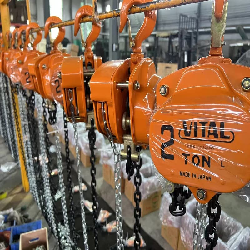 3 Ton Safety Hook Chain Block Hoist for Secure Warehouse and Plant Lifting