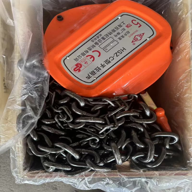 0.75 Ton Economy Chain Block Hoist Cost Effective Lifting for Small Businesses