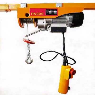 1 Ton Heavy Duty Mini Electric Wire Rope Hoist CE Certified for Industry