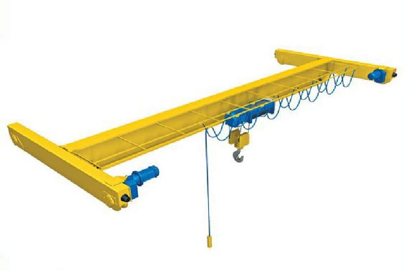 12 Ton A5 Duty Single Girder Overhead Crane for Intensive Logistics Hubs