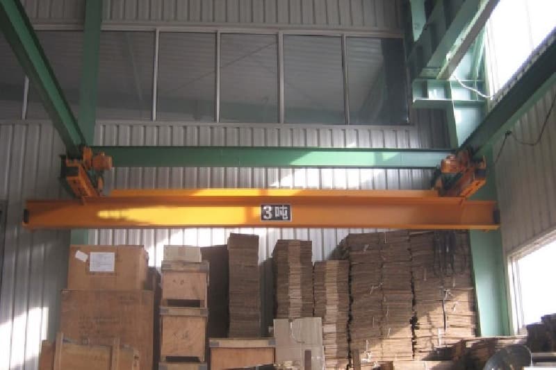 3 Ton Compact Single Girder Overhead Crane Perfect for Small Factory Lifting