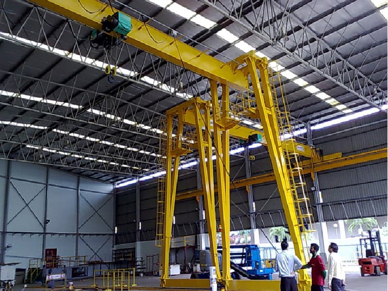 5 Ton Single Girder Gantry Crane 8m Lift for Efficient Material Traversing