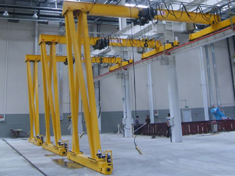 5 Ton Single Girder Gantry Crane 8m Lift for Efficient Material Traversing