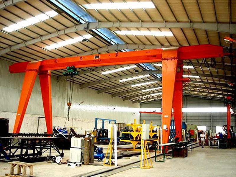 12 Ton Single Girder Gantry Crane 30m Span for Heavy Industrial Lifting