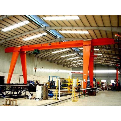 12 Ton Single Girder Gantry Crane 30m Span for Heavy Industrial Lifting