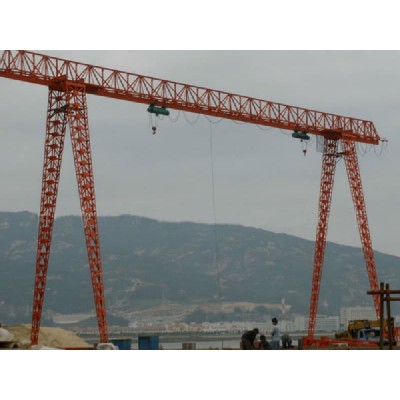 20 Ton Single Girder Gantry Crane with Drivers Cabin for Large Plants