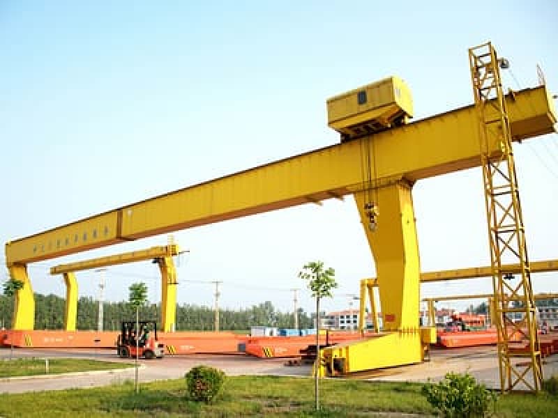 12 Ton Single Girder Gantry Crane 30m Span for Heavy Industrial Lifting