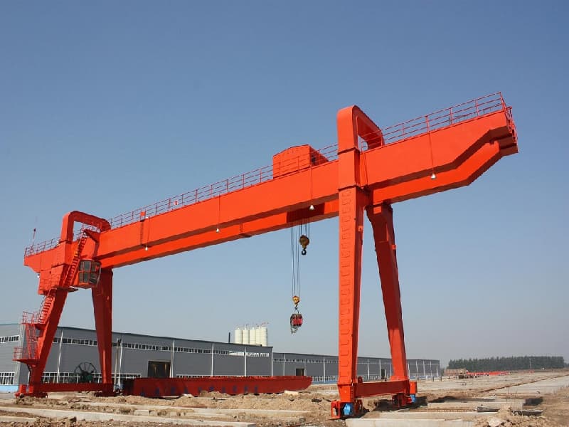 10 Ton Double Girder Gantry Crane for Heavy Factory Material Handling