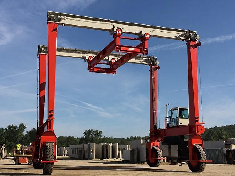 10 Ton Double Girder Gantry Crane for Heavy Factory Material Handling